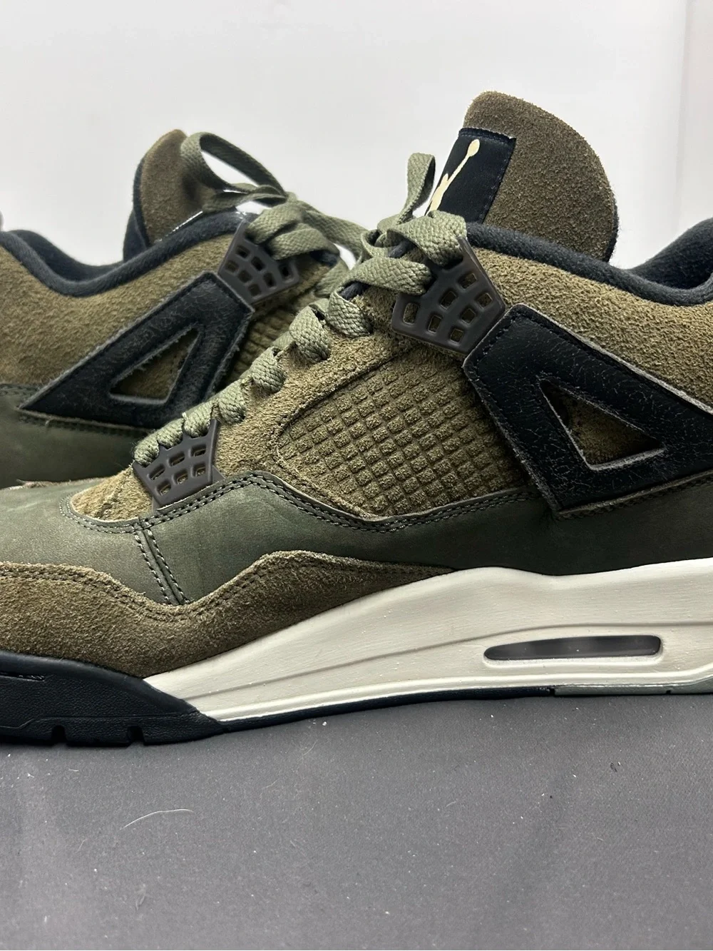 Size 12 - Air Jordan 4 SE Retro Low Craft - Olive